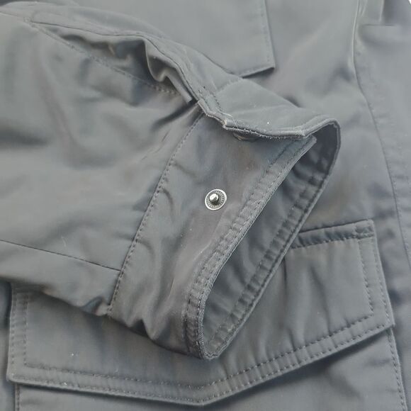 DKNY Men's M-65 Field Heavyweight Winter Jacket Black Size Medium - Picture 13 of 16